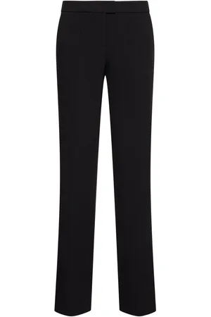 The Andamane Gladys Technical Crepe Straight Pants