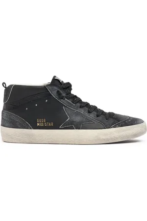 Golden Goose 20mm Mid Star Leather Sneakers