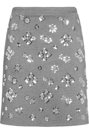 Max Mara Monza Embroidered Mini Skirt