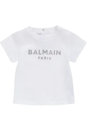 Balmain Printed Cotton Jersey T-shirt