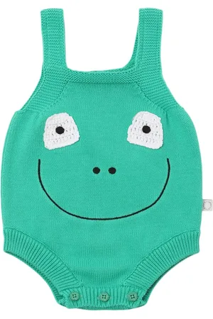 Stella McCartney Cotton Intarsia Knit Bodysuit