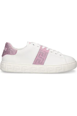 VERSACE Crystal Logo Sneakers