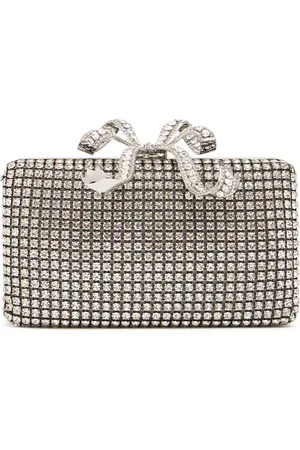 Self-Portrait Crystal Box Clutch