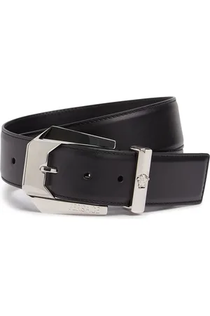 VERSACE 30mm Leather Belt