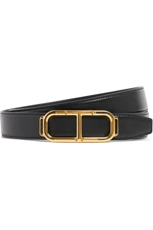 Tom Ford 3cm Stadium Leather Belt