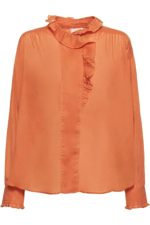 Marant Etoile Pamias Ruffled Cotton Shirt