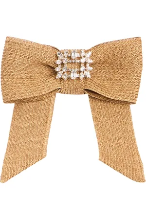 Roger Vivier Rv Broche Bow Hair Clip