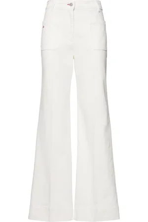 Victoria Beckham Alina High Rise Wide Jeans