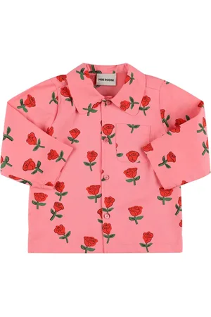Mini Rodini Printed Woven Organic Cotton Overshirt