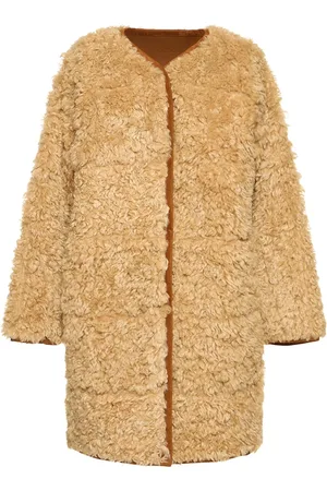 Stand Studio Paola Faux Shearling Coat