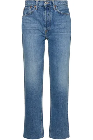RE/DONE 70s High Rise Stove Pipe Straight Jeans