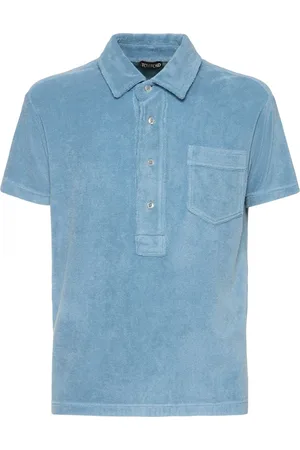 Tom Ford Luxury Cotton Toweling S/s Polo
