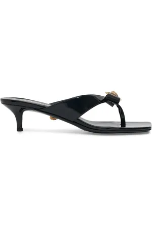 VERSACE 45mm Leather Sandals