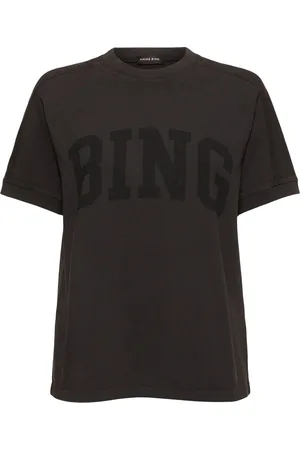 ANINE BING Jaylin Logo Jersey T-shirt