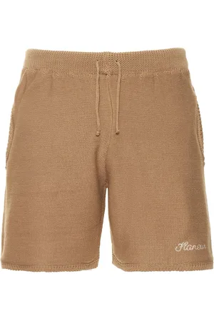FLÂNEUR Cotton Blend Knitted Shorts