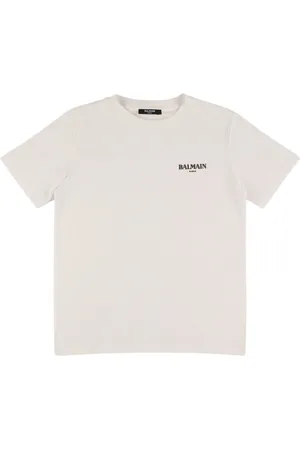 Balmain Printed Cotton Jersey T-shirt