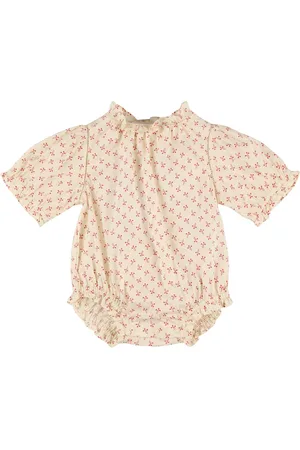 BONPOINT Cotton Jersey Romper