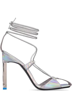The Attico 105mm Adele Laminated Leather Pumps