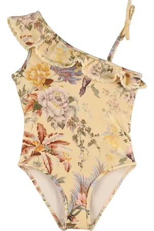ZIMMERMANN Printed Lycra One Piece Swimsuit