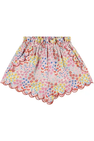 The New Society Printed Cotton Shorts
