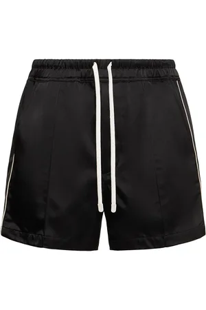 Tom Ford Shiny Satin Shorts W/ Piping
