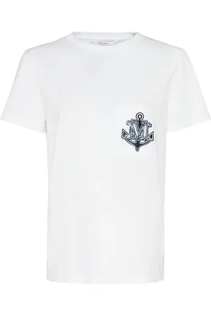 Max Mara Acacia Logo Pocket Jersey T-shirt