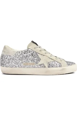 Golden Goose 20mm Super-star Glittered Sneakers