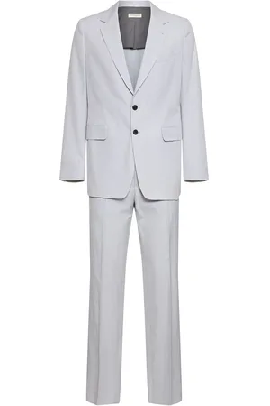 DRIES VAN NOTEN Kraan Single Breasted Cotton Suit