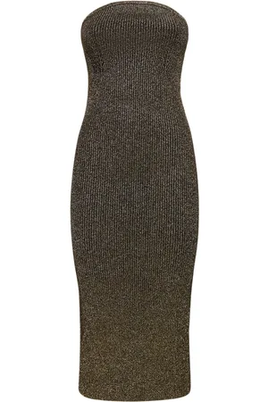 Khaite Rumer Wool Blend Midi Dress
