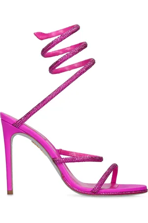 RENE CAOVILLA 105mm Embellished Leather Sandals
