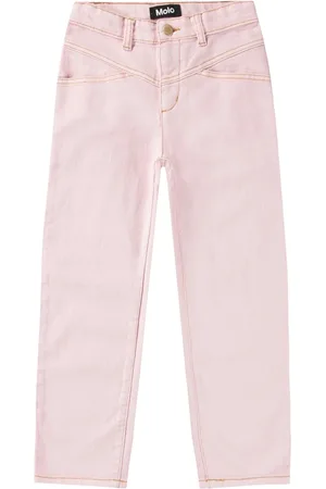 Molo Cotton Blend Denim Pants