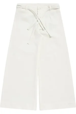 Etro Cotton Blend Herringbone Pants