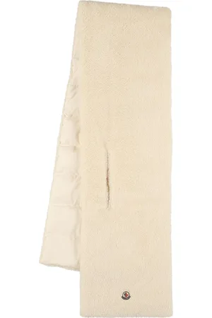 Moncler Teddy Capsule Cotton Blend Down Scarf