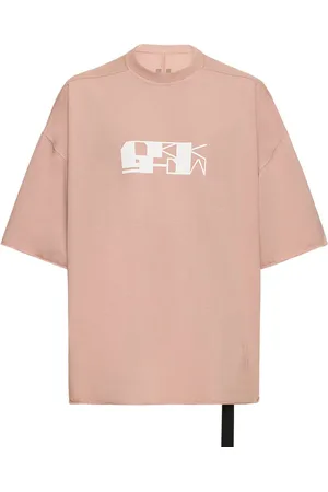 Rick Owens Printed Jumbo Jersey T-shirt