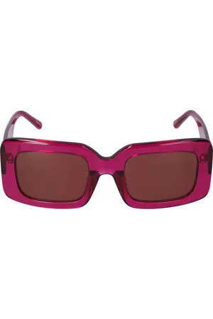The Attico Jorja Squared Acetate Sunglasses