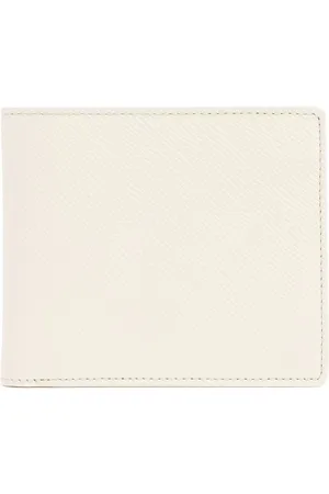 Maison Margiela Logo Grainy Leather Billfold Wallet