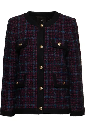 ANINE BING Lydia Tweed Jacket