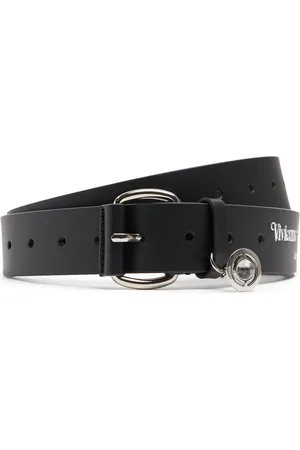Vivienne Westwood 3.5cm Logo Leather Belt