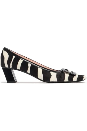 Roger Vivier 45mm Belle Vivier Pony Skin Pumps