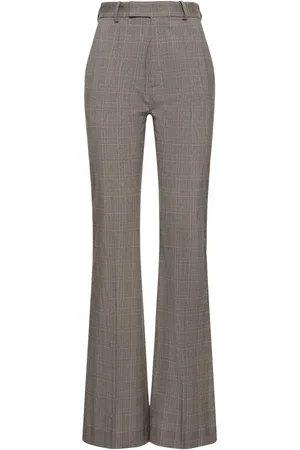 Vivienne Westwood Ray Prince Of Wales Flared Pants