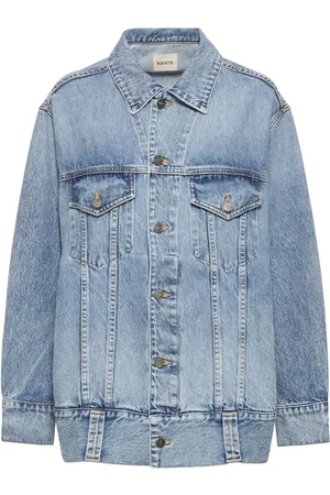 Khaite Grizzo Cotton Denim Jacket