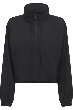 GIRLFRIEND COLLECTIVE Hummingbird Half-zip Windbreaker Top