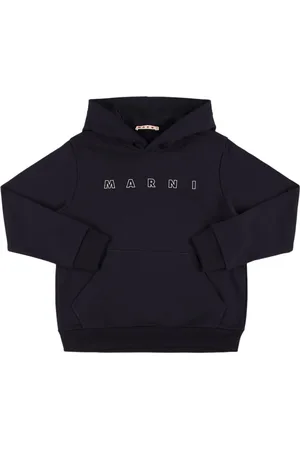 Marni Printed Cotton Sweatshirt Hoodie