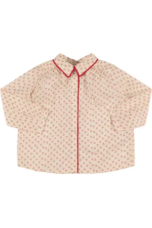 BONPOINT Printed Cotton Poplin Shirt