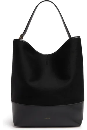 Totême Belted Doublé Wool Tote Bag