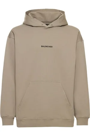 Balenciaga Faded Cotton Hoodie