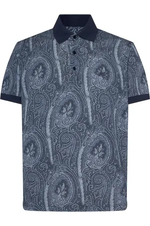 Etro Printed Cotton Polo