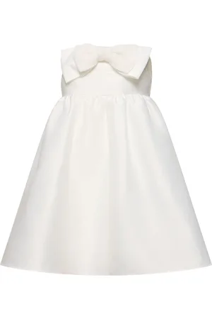 Self-Portrait Taffeta Bandeau Mini Dress