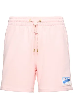 Casablanca Greek Temple Patch Sweat Shorts
