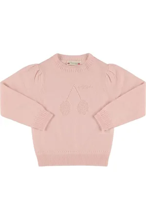 BONPOINT Embellished Cashmere Knit Sweater